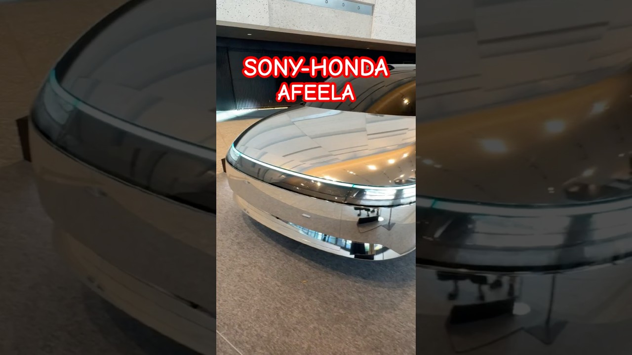 幻のソニー・ホンダ「アフィーラ」/SONY HONDA AFEELA⭐️#shorts #short  #吉田由美ちゃんねる　#yumiyoshida