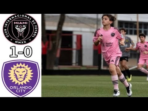 Inter Miami U13 vs Orlando City 1-0 - All Goals  Highlights  Dreams Cup 2025