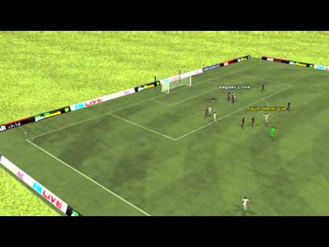 Barcelona vs AJ Auxerre - But de Vagner Love 77eme minute