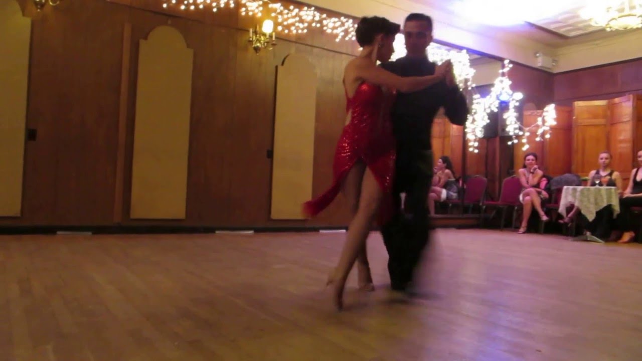 LEANDRO OLIVER & LAILA REZK @ LA MILONGA ROSA ..FRIDAY, MARCH 15, 2016