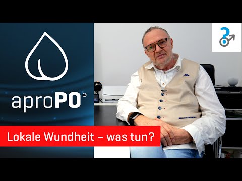 Lokale Wundheit am Gesäß