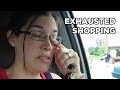 Exhausted Pregnant Shopping 