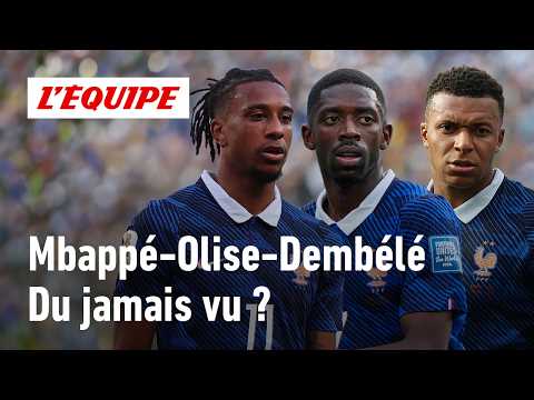 Mbappé-Olise-Dembélé : ce trio surpasse-t-il tout ce qu'on a pu voir ?