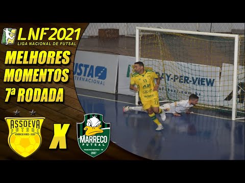 Melhores Momentos Assoeva X Marreco | 7ª Rodada | LNF 2021 (08/06/2021)