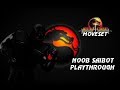 MKP 4 1 Season 2 MUGEN Noob Saibot MK4 Moveset Playthrough