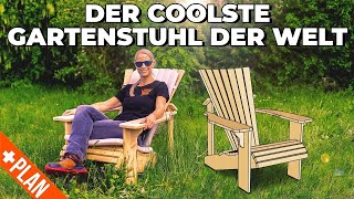 den besten Gartenstuhl einfach selber bauen