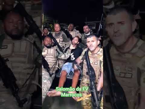 Prendemos o Salomão da Favela do Marrocos RJ