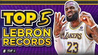 Top 5 LeBron James Records