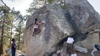 Video thumbnail of The Chief, V4. Black Mountain