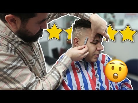 Getting a HAIRCUT At The BEST REVIEWED BARBER In My City (6 STAR)