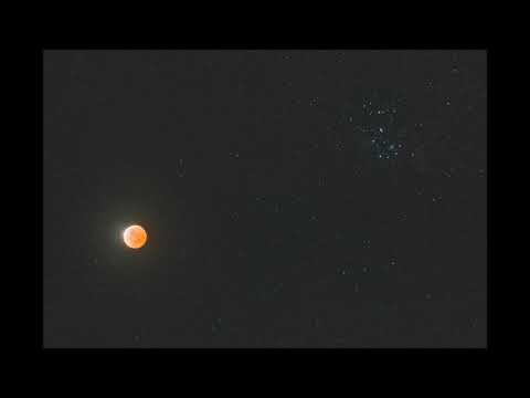 Time-lapse of Lunar Eclipse - 2021-11-19 12:05am-6:30am EST