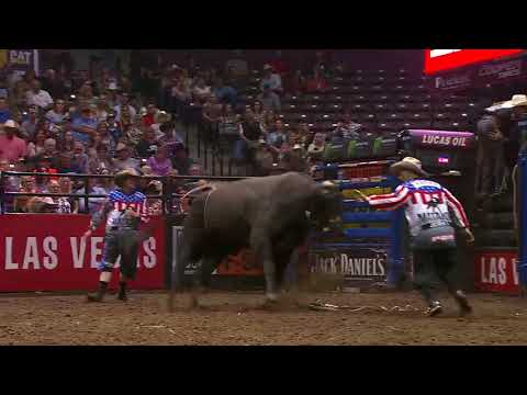 Joao Ricardo Vieira bucks off Canadian Mist (PBR)