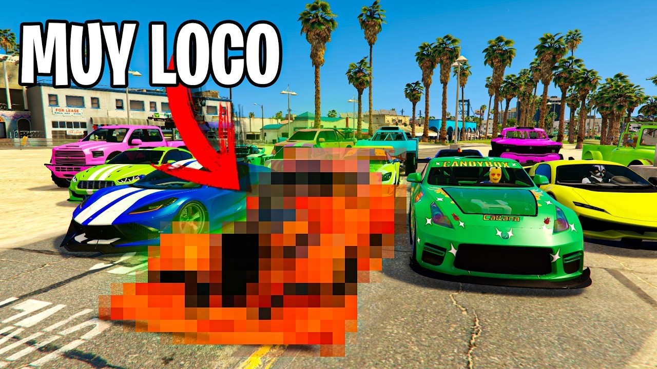 MI PRIMERA CARRERA CON EL COCHE MISTERIOSO DE GTA 5 ONLINE
