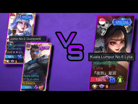 Johor and Kedah VS Kuala Lumpur | Mobile Legends