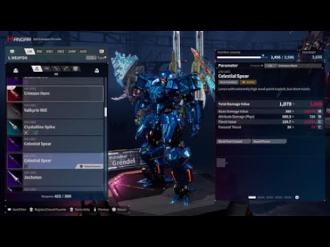 Daemon X Machina Titanic Scion: Lances and Shields! The Ultimate Utility Build!