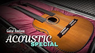 Video thumbnail for Acoustic Only ! | September 2024 Guitar Auction Consignment Update | Episode 3 by Guitar Auctions at Gardiner Houlgate