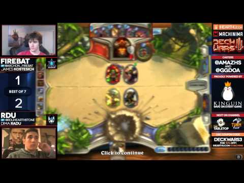 Deck Wars Episode 1: Firebat vs RDU Casted by @amazhs and @ggdoa