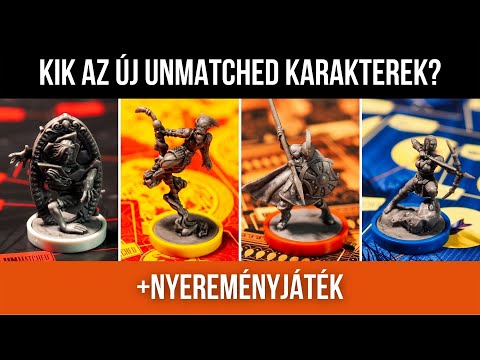 Kik az új Unmatched karakterek? + NYEREMÉNYJÁTÉK - reflexshop