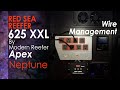 Red Sea Reefer 625 XXL Apex Neptune Wiring Clean setup with Air Flow Management