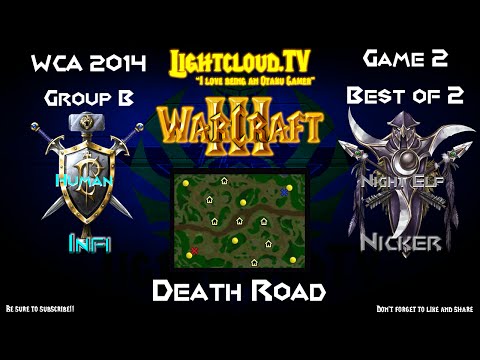 Infi (HU) VS Nicker (NE) - WC3 G2 - WCA Group B