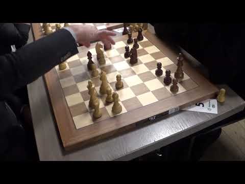 Can't be a GM without a poker face | Shabalov - Kretainis | Bird's opening