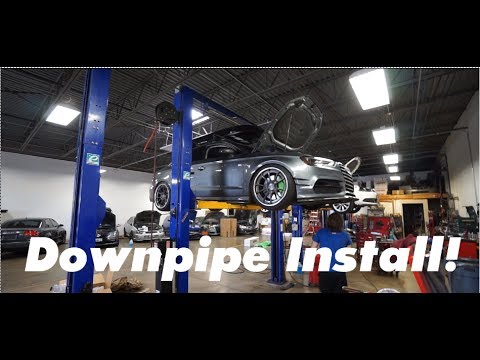 Audi A3/S3 CTS 3.5in Catless Downpipe Install