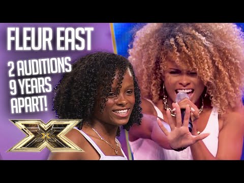 Fleur East! 2 auditions, 9 years apart! | The X Factor UK