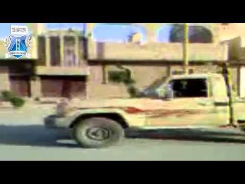 جبهة تحرير الفرات وعدد من ألوية الجيش الحر في طريقهم لصد رتل لتنظيم داعش قادم من الرقة الى دير الزور