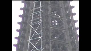 preview picture of video 'COLOGNE CATHEDRAL - SCAFFOLDS'