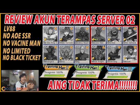 🔥🔥AKUN TERAMPAS DI SERVER 02 (WALAU AMPAS TERABASS TEROZZ) - ONE PUNCH MAN: The Strongest