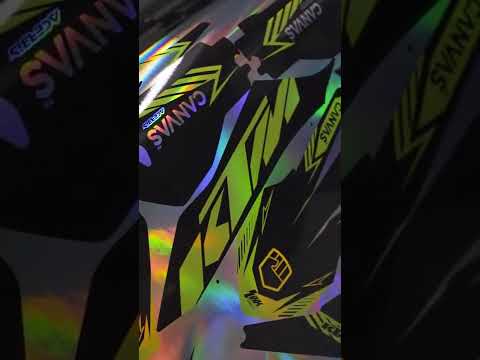 Holographic KTM Graphics Kit #shorts #motocross