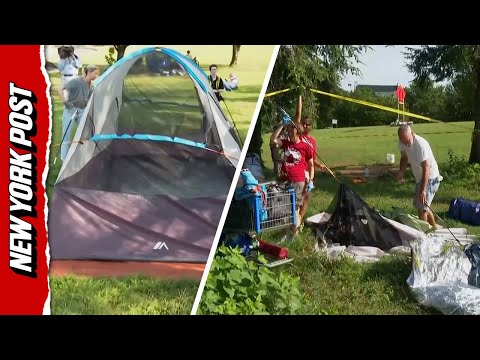 DC Homeless Encampment Tents Torn Down After Trump's Crime Crackdown