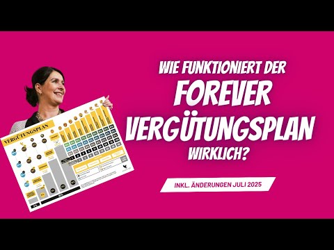 Vergütungsplan Forever Living Products ab 1. Juli 2025