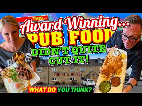 This AWARD WINNING PUB FOOD didn't QUITE CUT IT for ME!