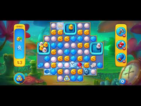 Fishdom level 10492 no boosters フィッシュダム ノーマル