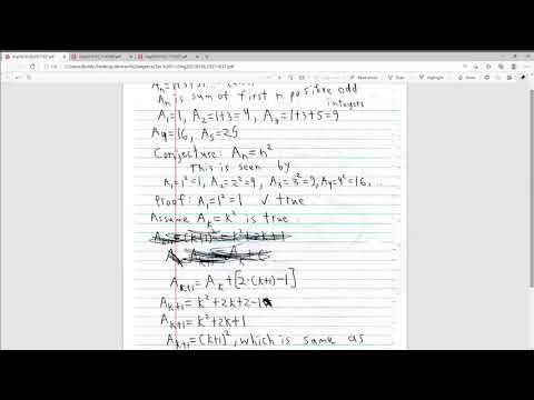 abstract algebra sec. 1.1 Mathematical induction examples