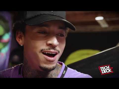 Tech Deck Nyjah Huston Skate Park Set