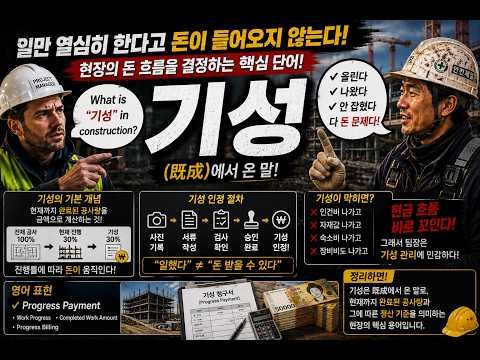 기성 뜻? 현장에서 매일 쓰는 진짜 의미 알려드립니다!