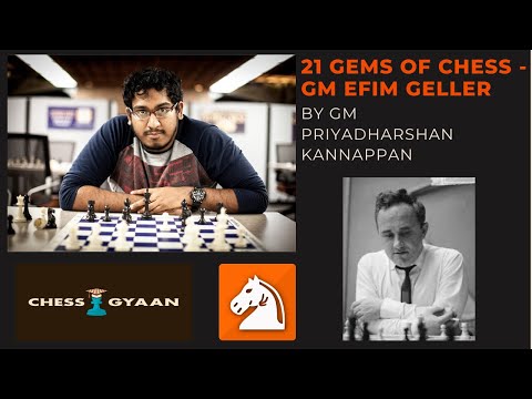Analyzing the game of GM Efim Geller - 21 Gems of Chess with Chess Gyaan Academy & Follow Chess app