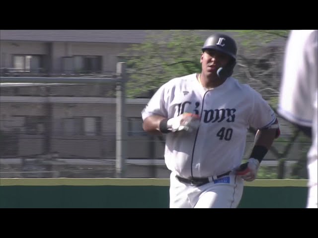【ファーム】2試合連発!! ライオンズ・セデーニョ レフトスタンドへの2ランホームラン!! 2025年4月30日 埼玉西武ライオンズ 対 東京ヤクルトスワローズ