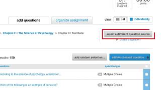 McGraw Hill Connect | How to Create Assignments: Part 1