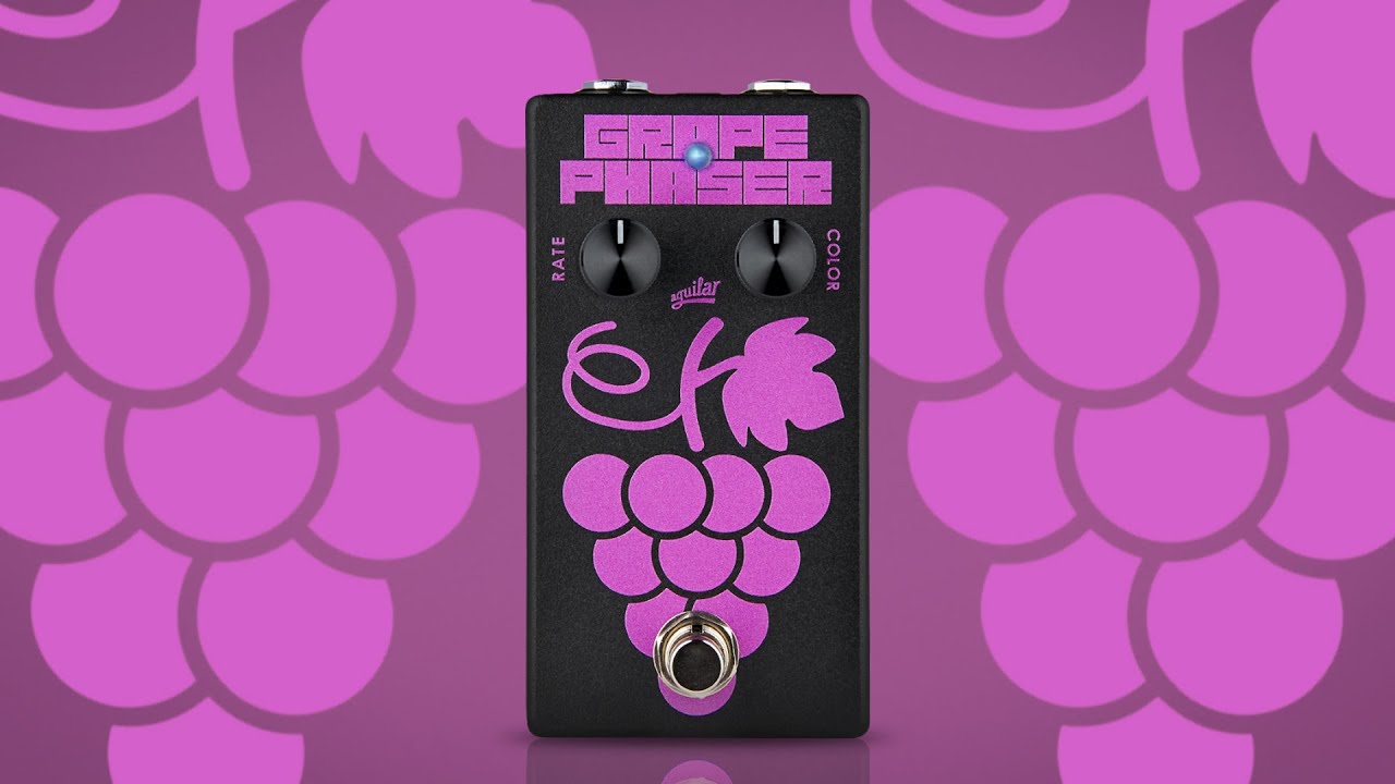 Aguilar Grape Phaser Pedal V2