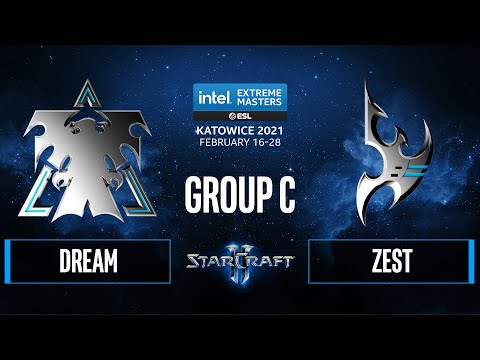 SC2 - Dream vs. Zest - IEM Katowice 2021 - Group C