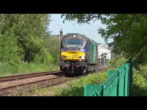 68002/68004 6c51 Sellafield - Heysham flasks, 28th May 2020