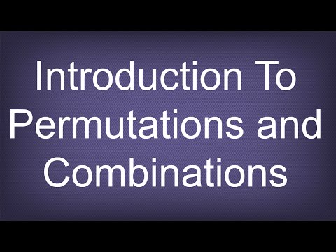 Introduction To Permutations And Combinations Video Lecture Crash Introduction To Permutations And Combinations Video Lecture Crash
