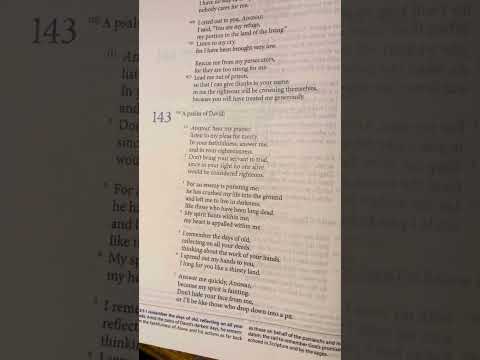 Psalms (Tehillim) 143 | Tanakh/Old Testament | Audio Bible | CJB | Complete Jewish Bible