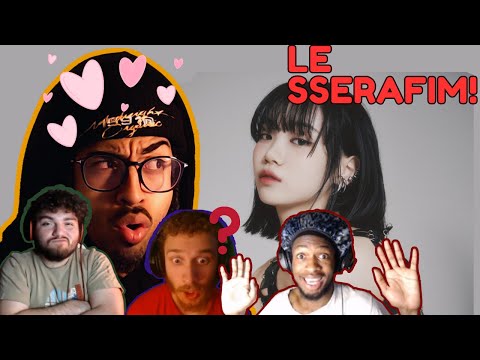 DO MY FRIENDS LIKE KPOP??? | LE SSERAFIM Smart, Swan Song, ANTIFRAGILE REACTION
