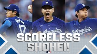Shohei Ohtani pitches a SCORELESS start in San Francisco! (Season ERA sits at 0.38!) | 大谷翔平