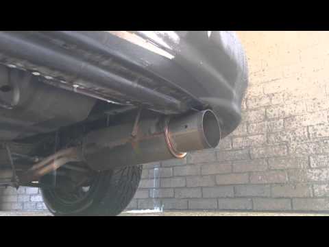 Kia Sephia exhaust enclosed