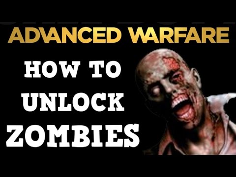 comment debloquer skin zombie advanced warfare